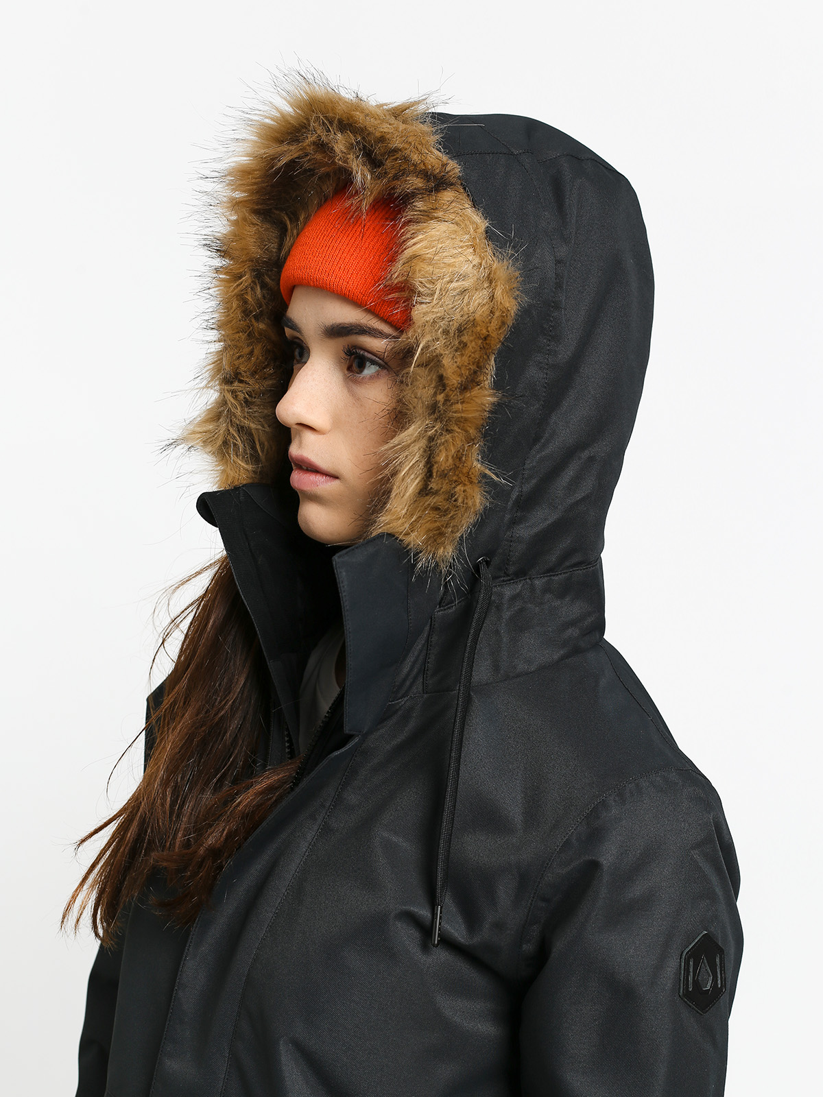 Damska Kurtka snowboardowa Volcom Fawn Ins (blk)