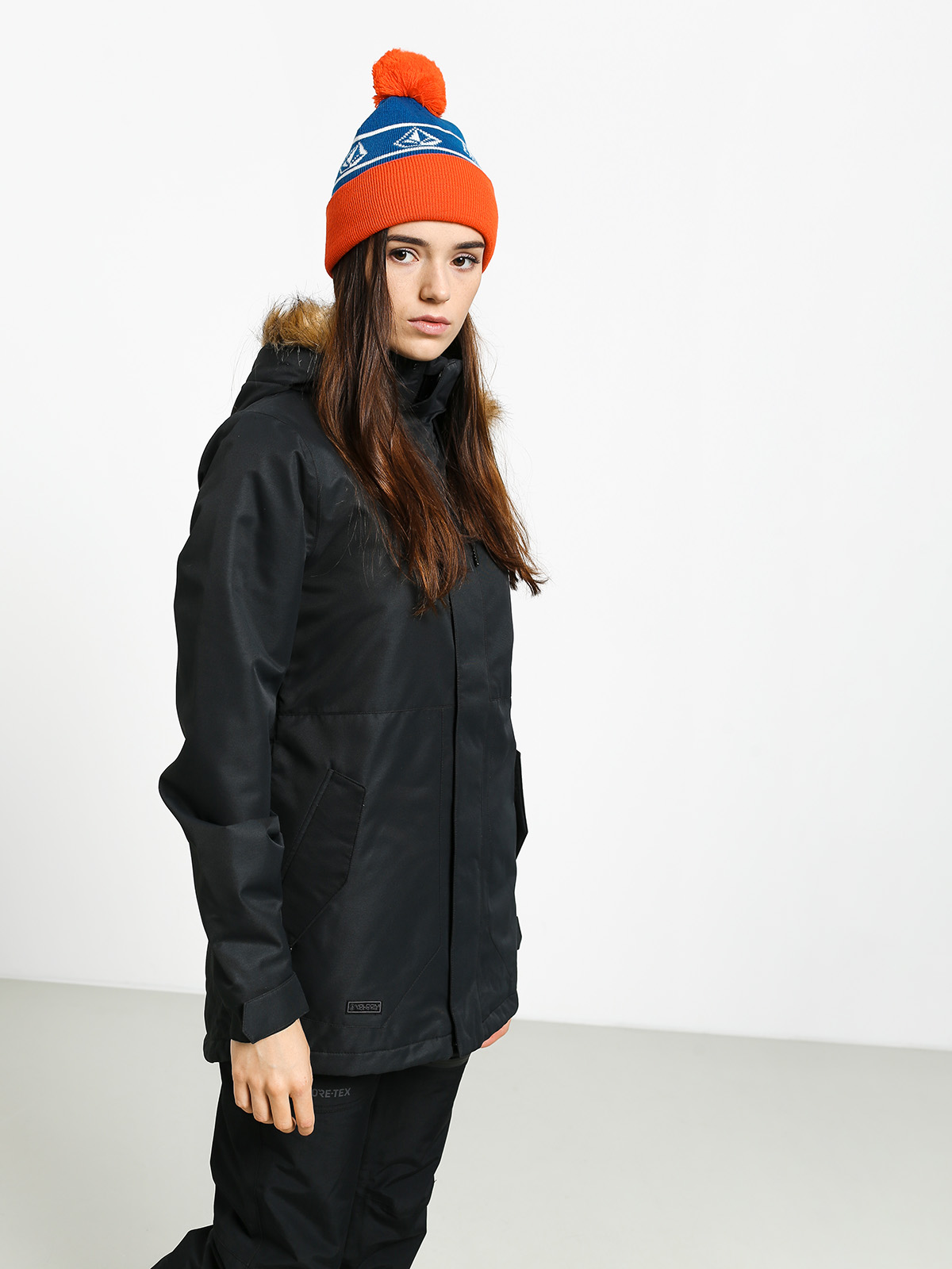 Damska Kurtka snowboardowa Volcom Fawn Ins (blk)