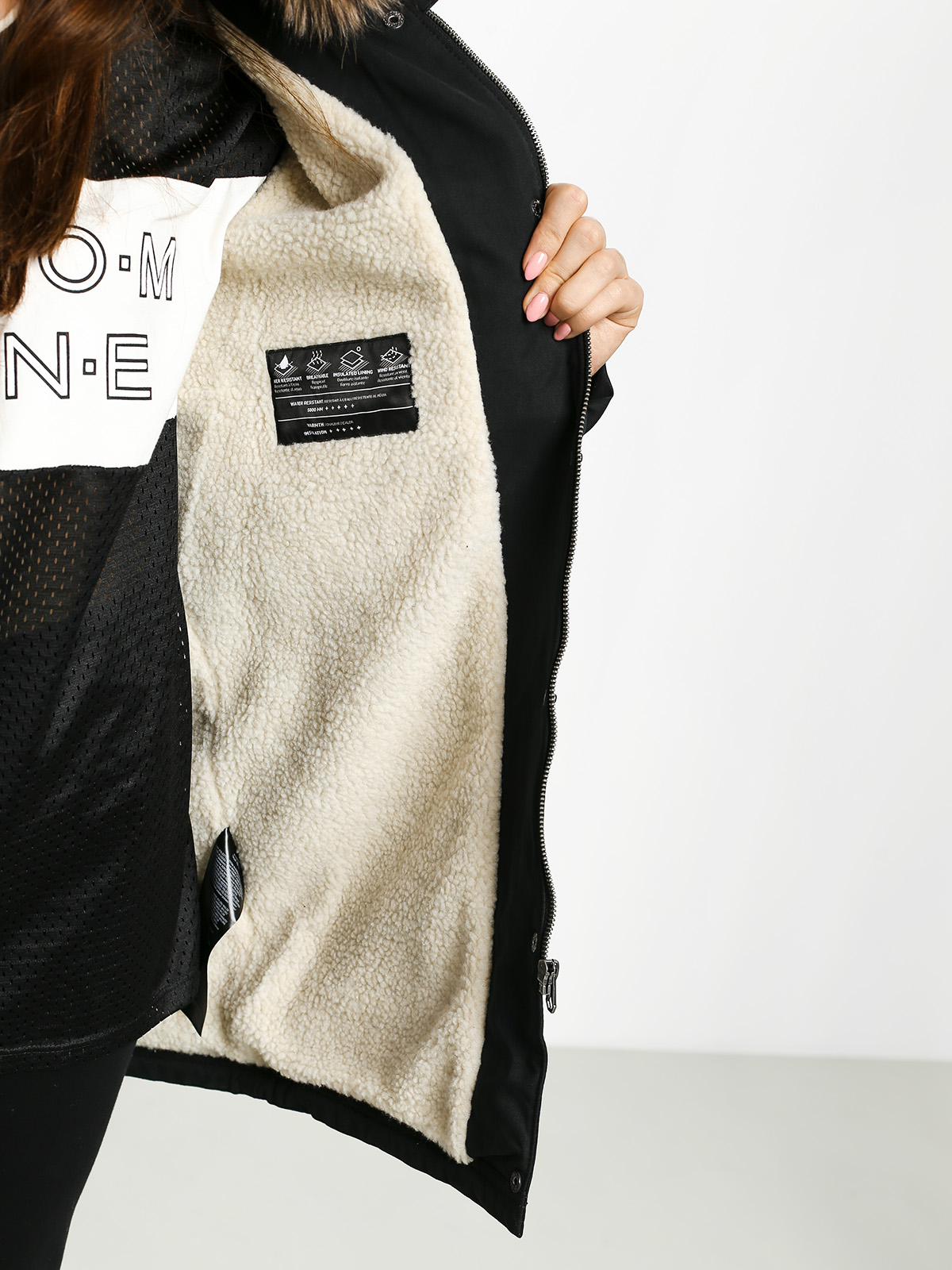 Kurtka Volcom Less Is More 5K Parka Wmn (blk)