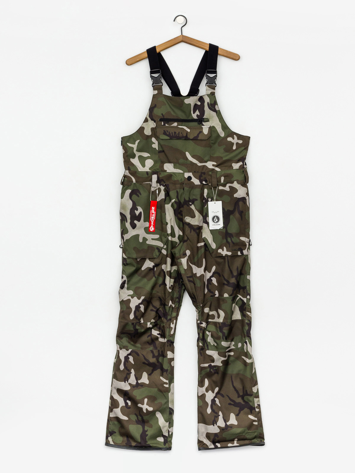 Męskie Spodnie snowboardowe Volcom Roan Bib Overall (cmg)
