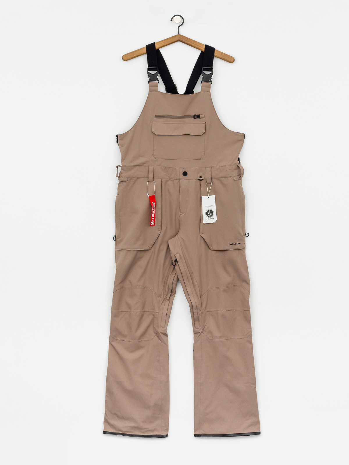 Męskie Spodnie snowboardowe Volcom Roan Bib Overall (tek)