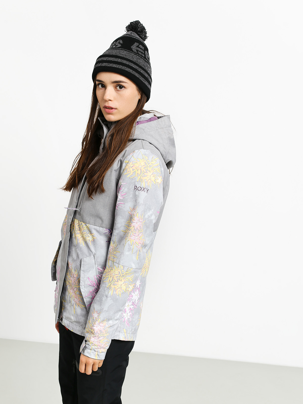 Damska Kurtka snowboardowa Roxy Jetty Block (edelweiss)