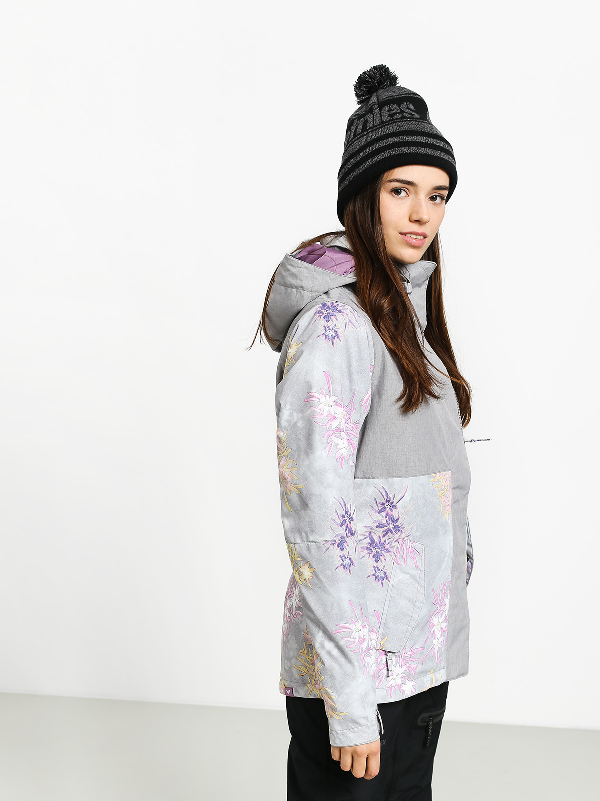 Damska Kurtka snowboardowa Roxy Jetty Block (edelweiss)