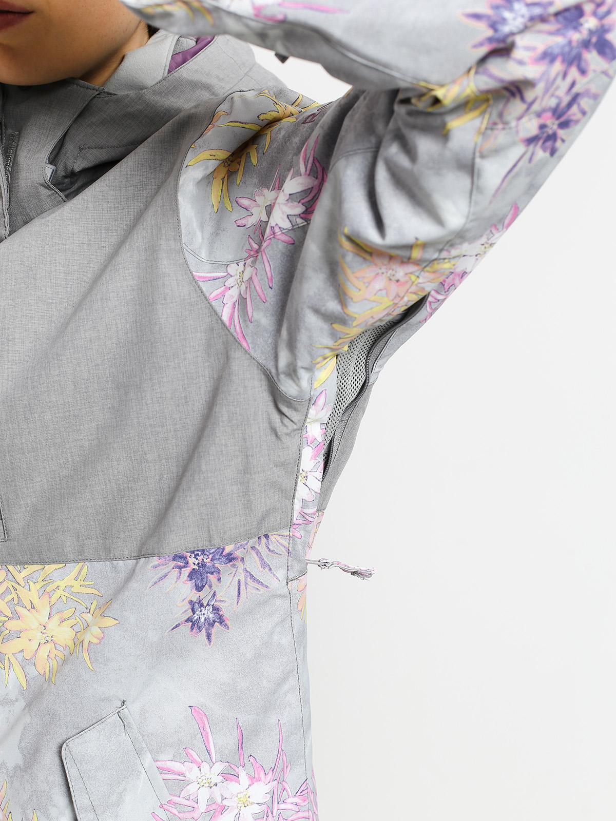 Damska Kurtka snowboardowa Roxy Jetty Block (edelweiss)