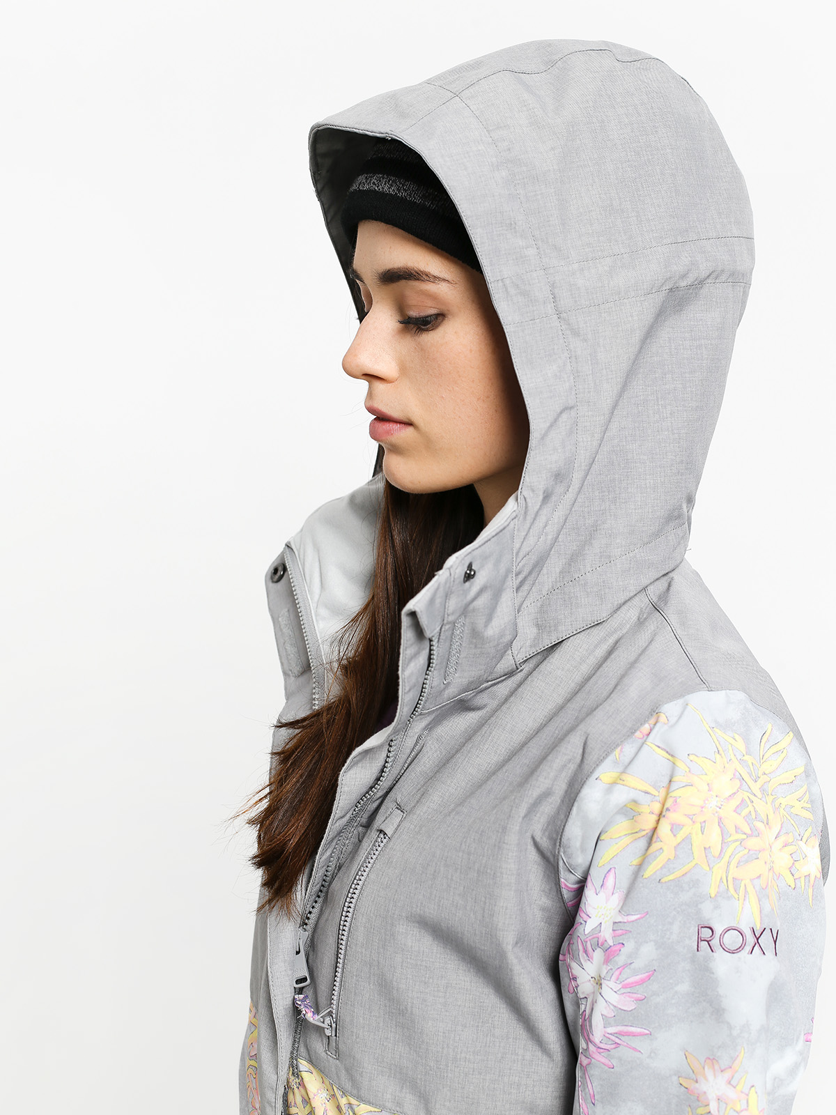 Damska Kurtka snowboardowa Roxy Jetty Block (edelweiss)