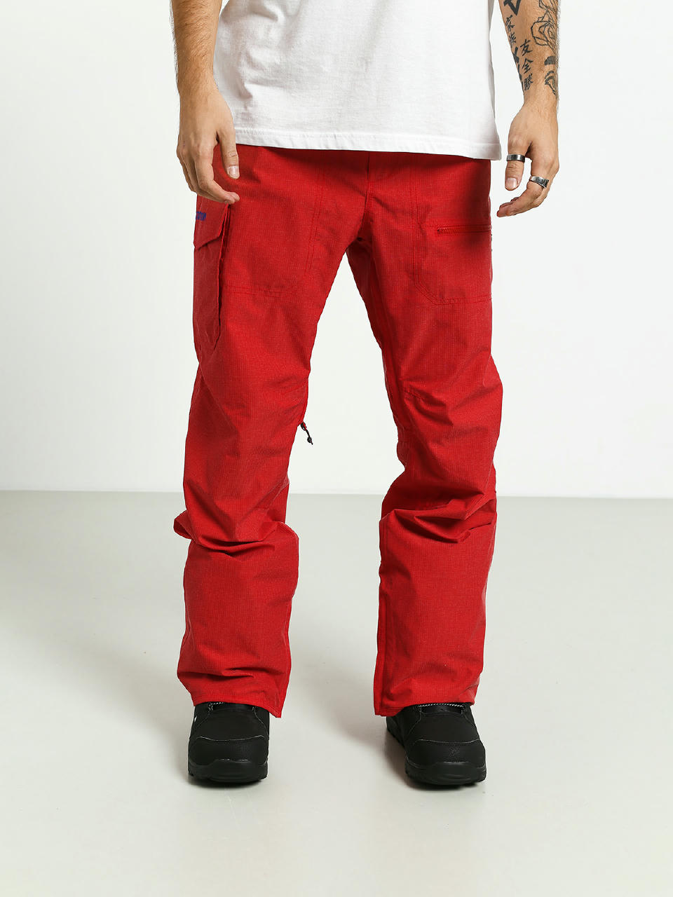 Męskie Spodnie snowboardowe Burton Covert (flame scarlet rpstp)