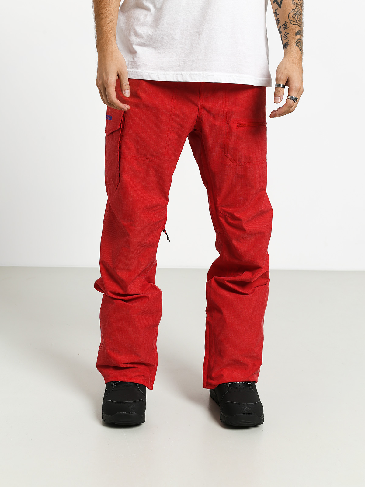 Męskie Spodnie snowboardowe Burton Covert (flame scarlet rpstp)