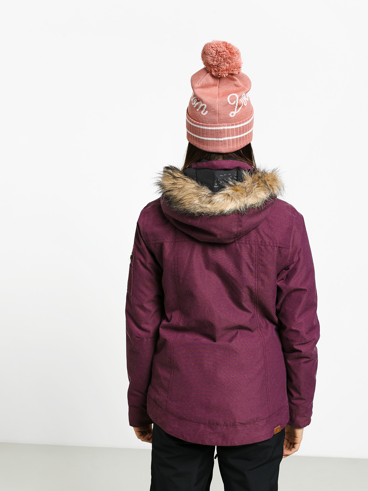 Damska Kurtka snowboardowa Roxy Meade (grape wine)