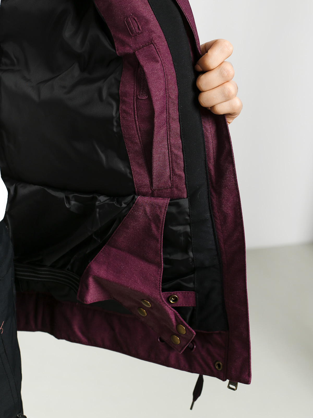 Damska Kurtka snowboardowa Roxy Meade (grape wine)