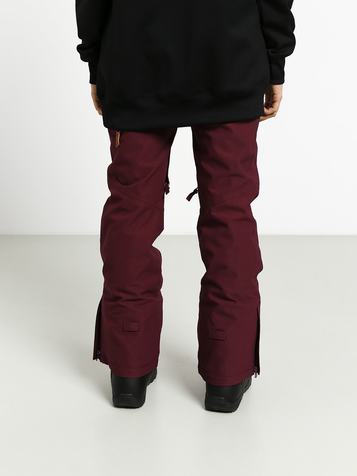 Damskie Spodnie snowboardowe Roxy Cabin (grape wine)