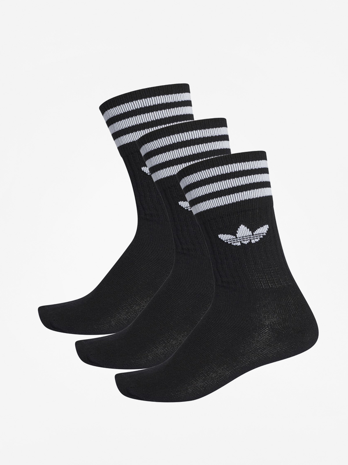 Skarpetki adidas Solid Crew (black/white)