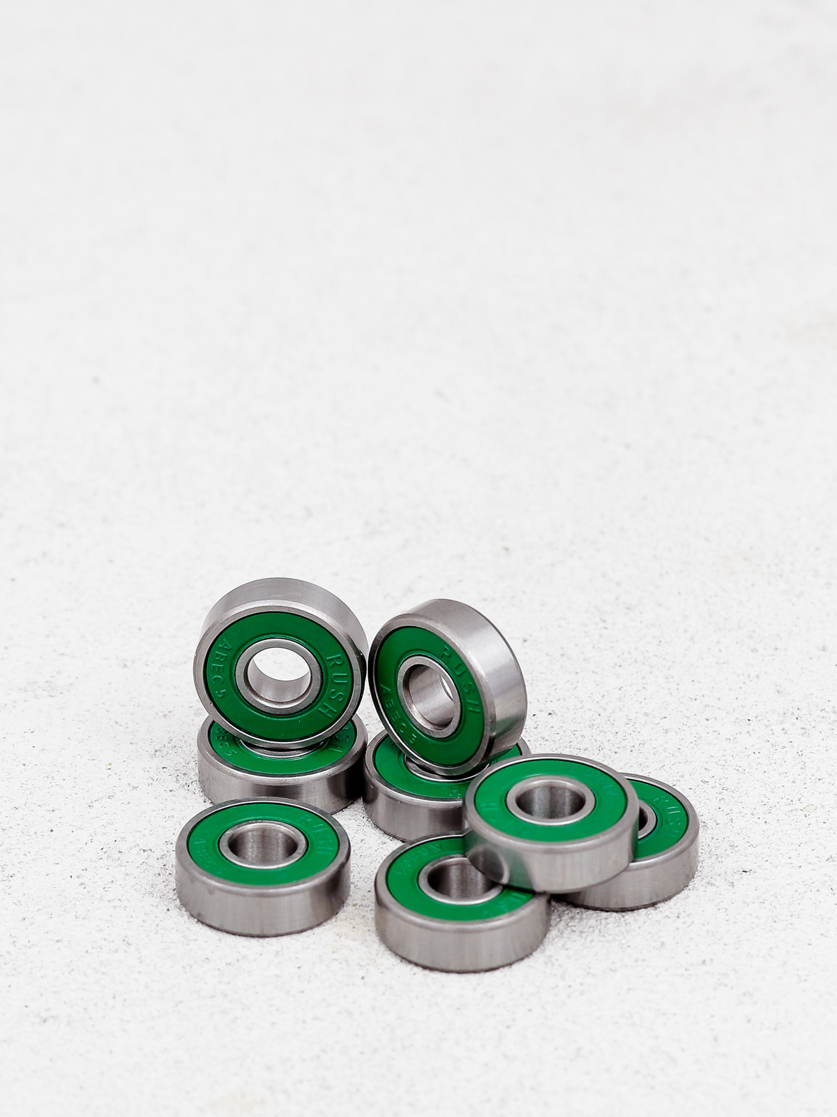 Łożyska Rush Bearings Spacers Abec 5 (green)