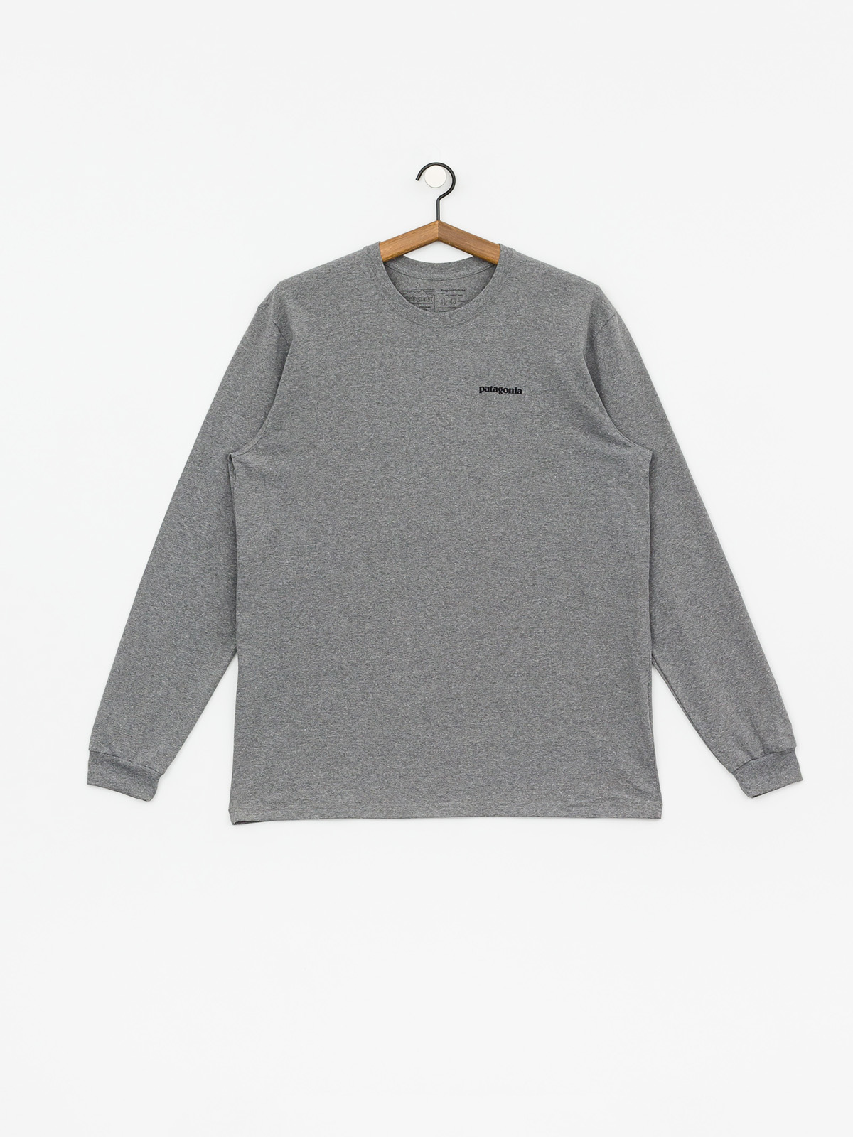 Longsleeve Patagonia P6 Logo Responsibili (gravel heather)
