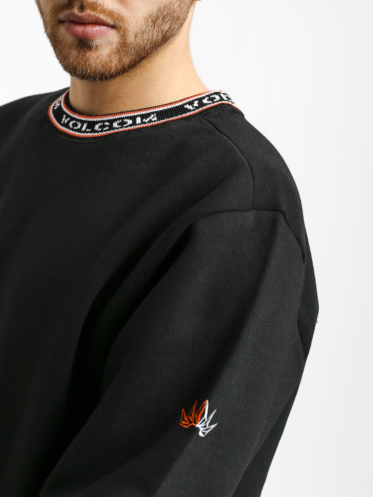 Bluza Volcom Forward To Past Crew (blk)