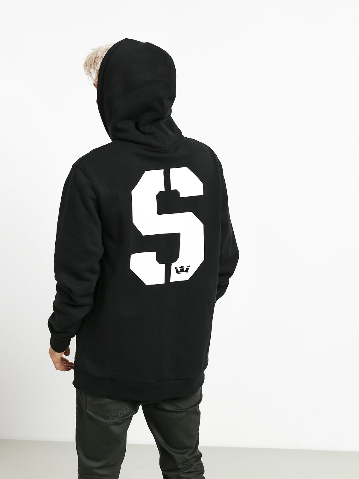 Bluza Supra Sstencil Zip (black)