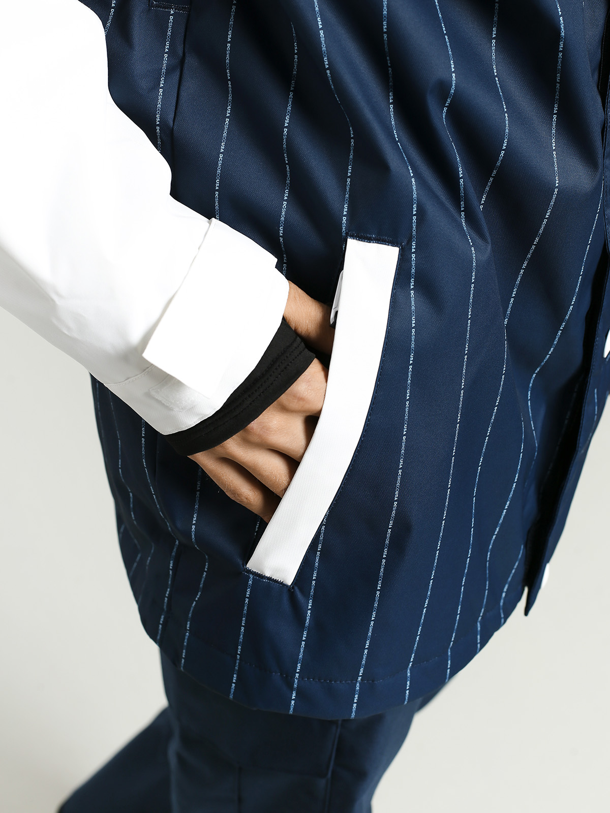 Męska Kurtka snowboardowa DC Dcla (logo pin stripe)