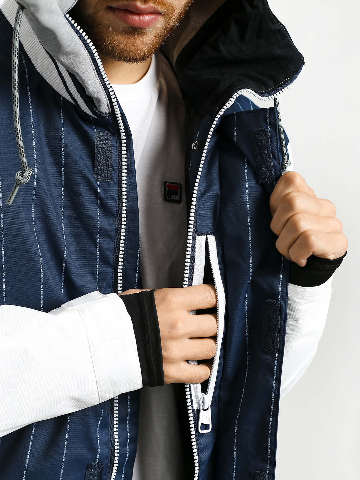 Męska Kurtka snowboardowa DC Dcla (logo pin stripe)