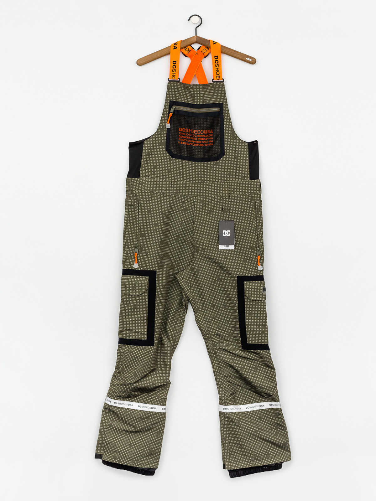 Męskie Spodnie snowboardowe DC Revival Bib (desert night camo)