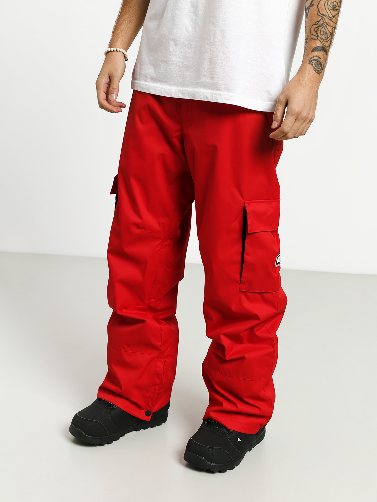 Męskie Spodnie snowboardowe DC Banshee (racing red)
