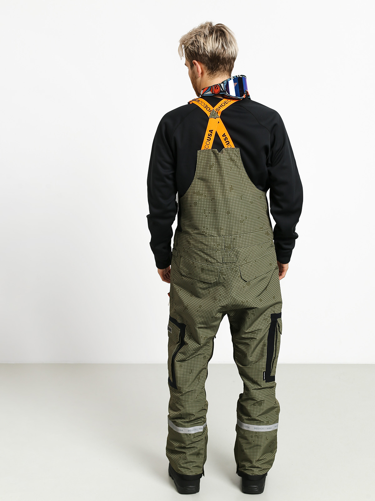Męskie Spodnie snowboardowe DC Revival Bib (desert night camo)