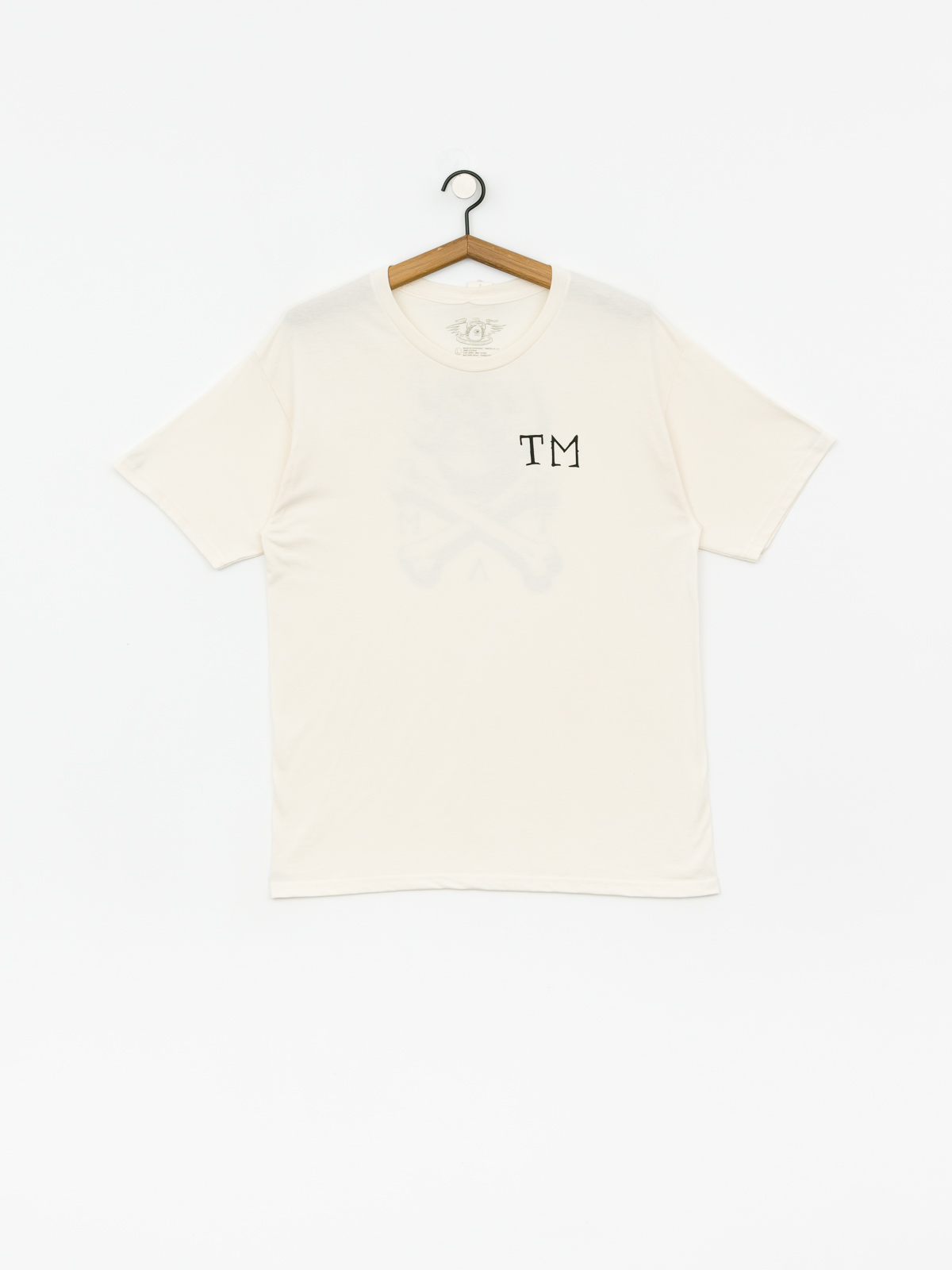 T-shirt Toy Machine Skull X Bones (white)