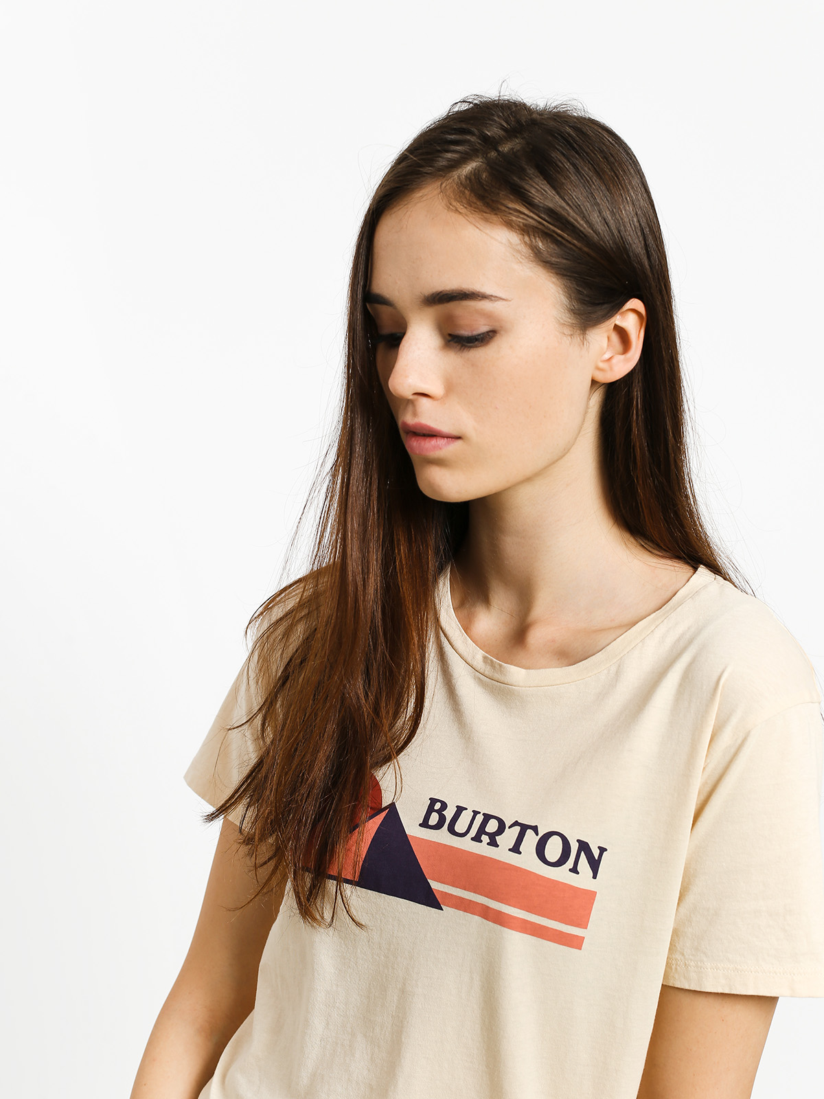 T-shirt Burton Ashmore Wmn (creme brulee)