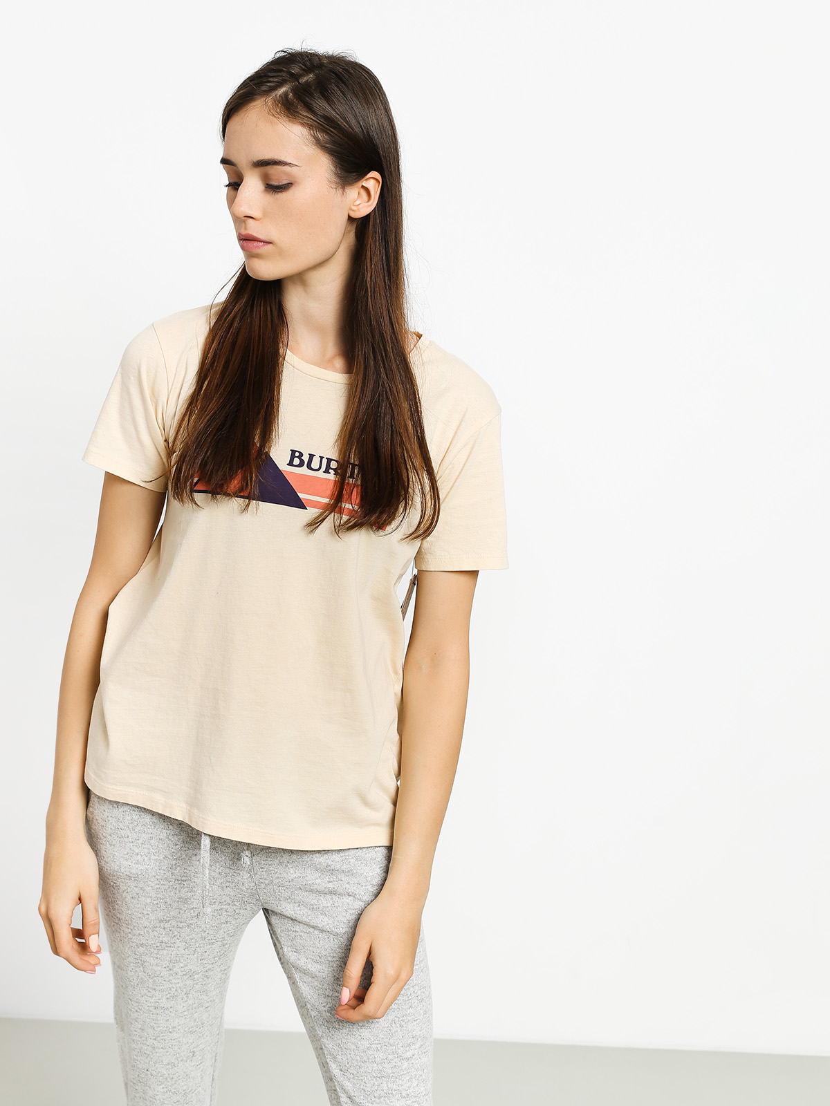 T-shirt Burton Ashmore Wmn (creme brulee)