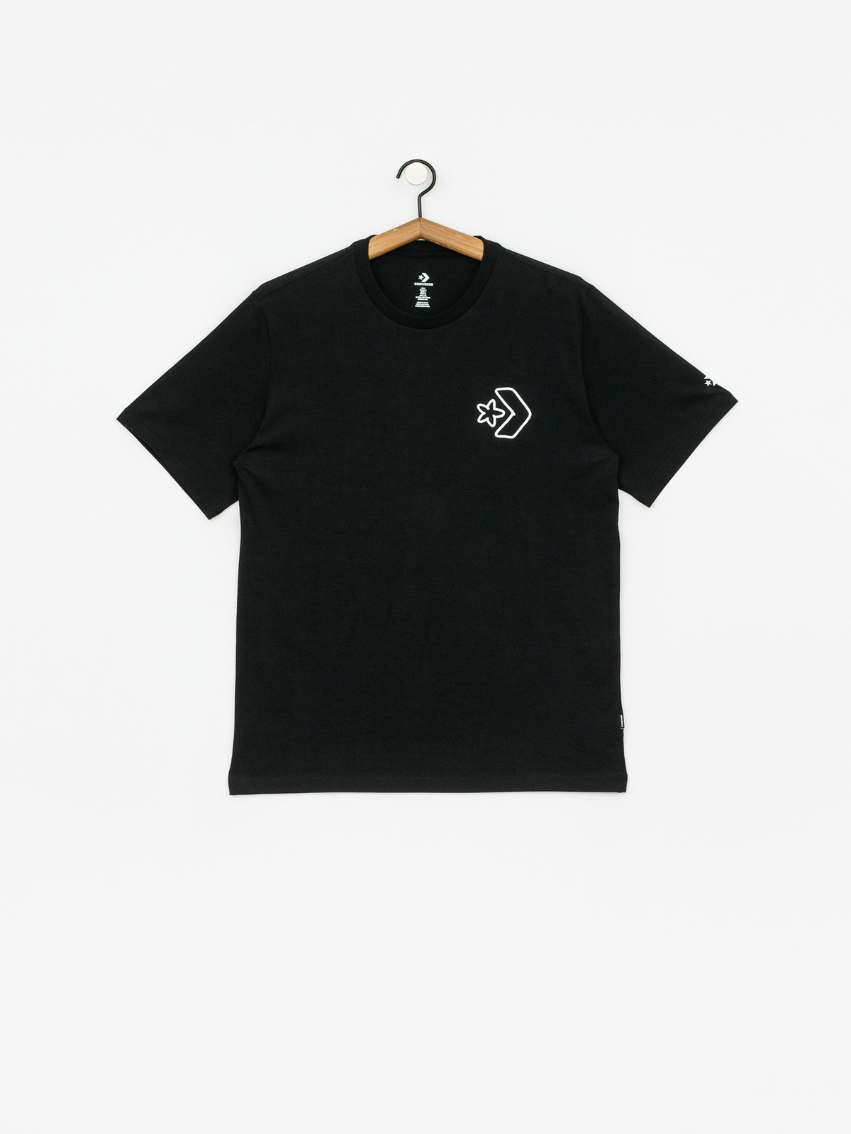 T-shirt Converse Cartoon Chuck (black)