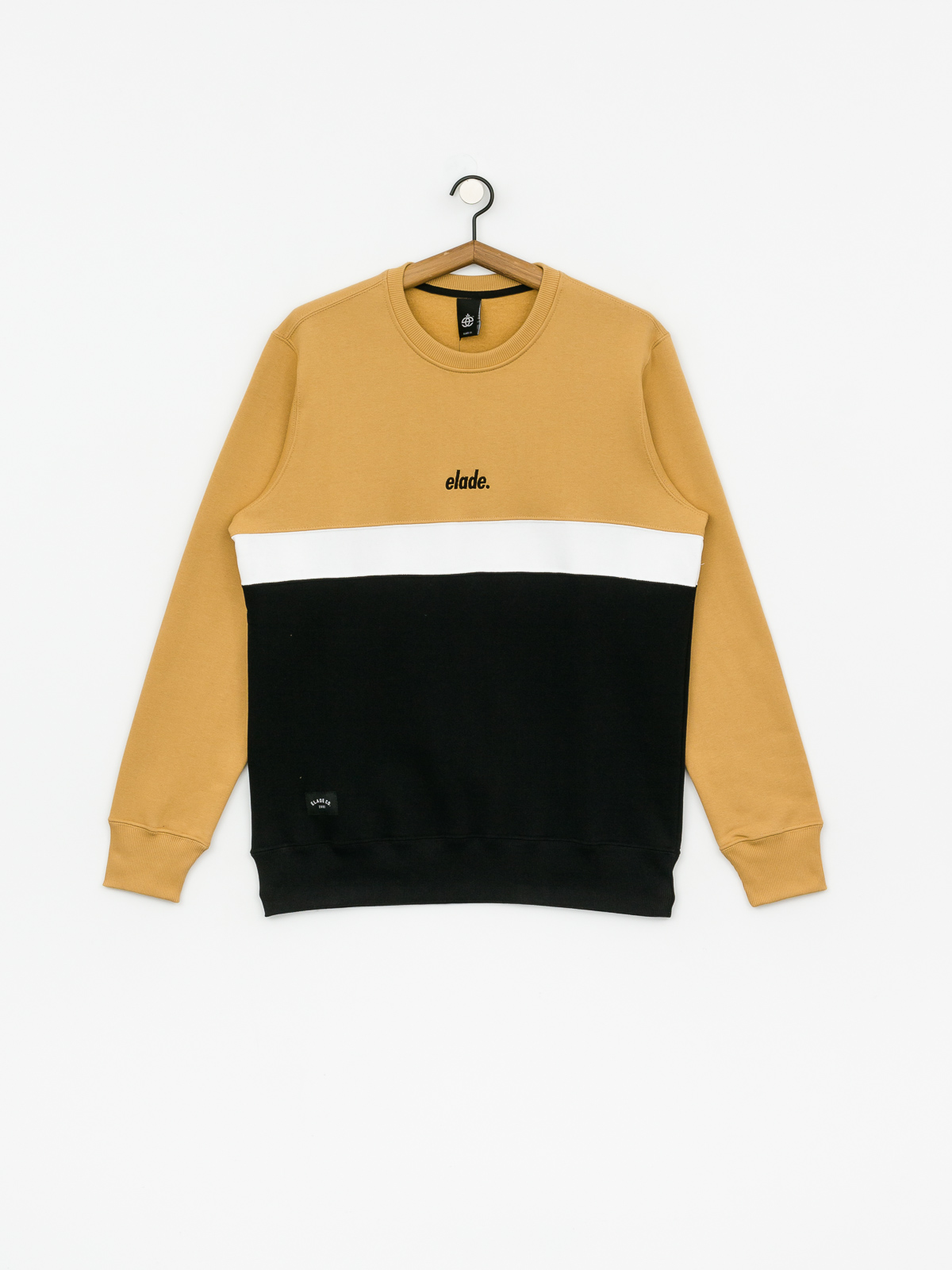 Bluza Elade Colour Block (beige/white/black)