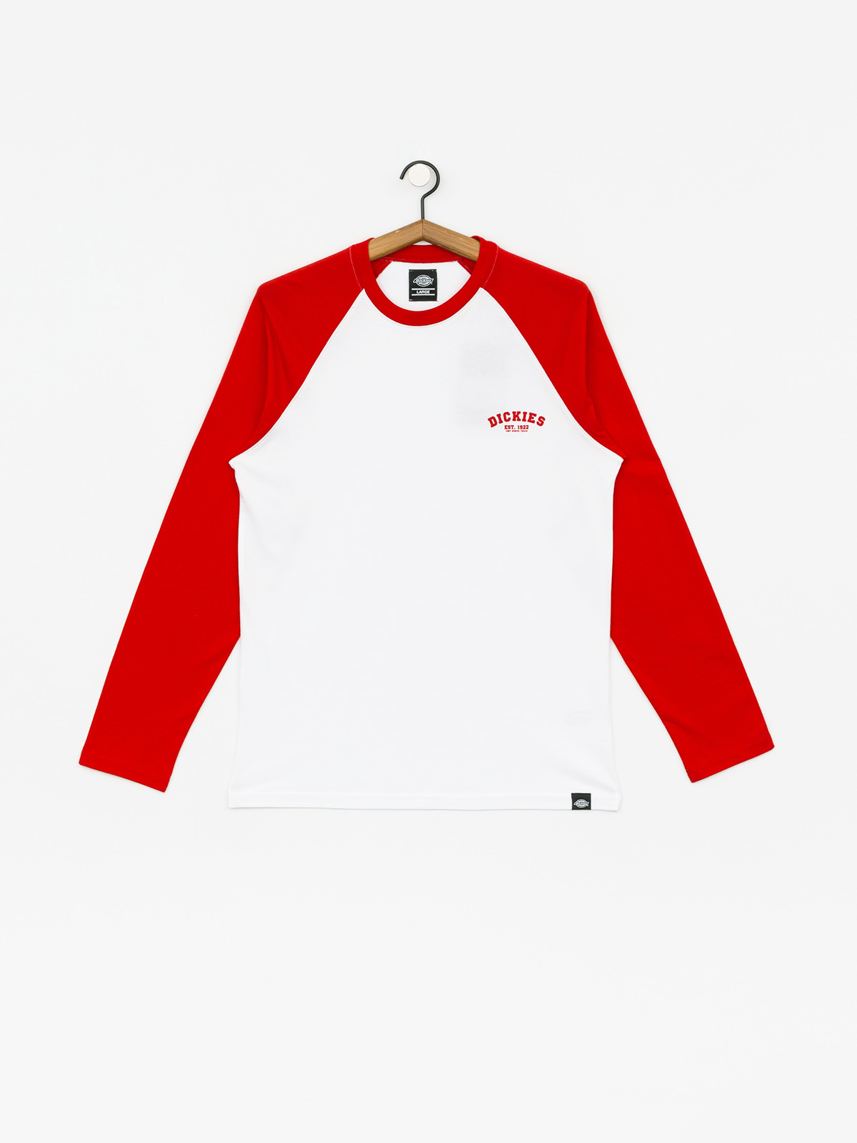 Longsleeve Dickies Baseball (fiery red)