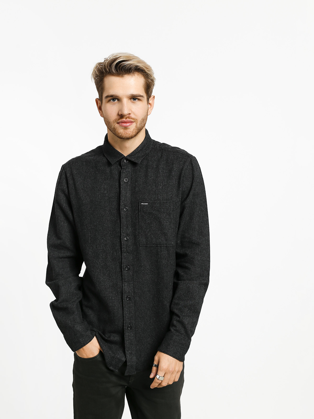 Koszula Volcom Caden Solid (blk)