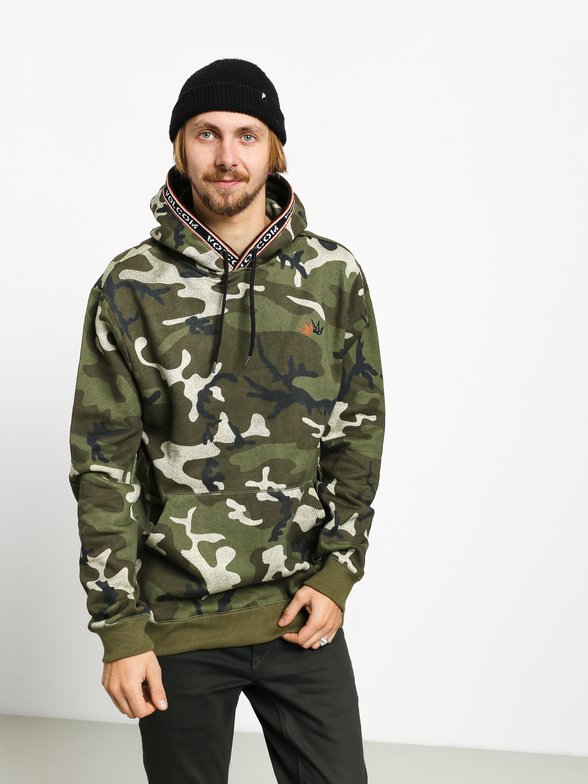 Bluza z kapturem Volcom Forward To Past HD (cam)