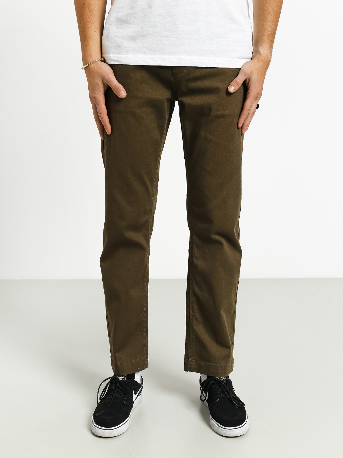 Spodnie Etnies Reno Chino (army)
