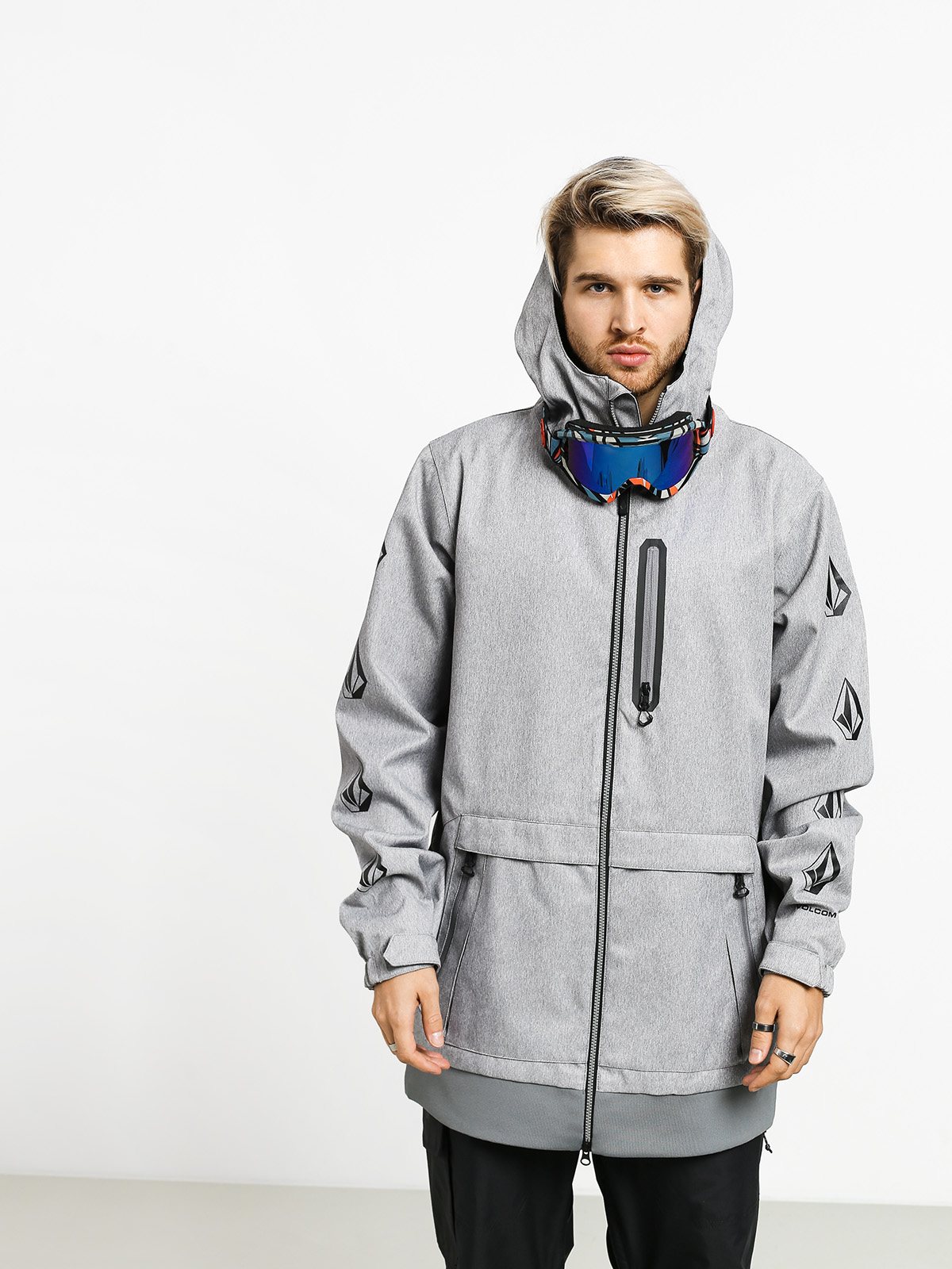 Męska Kurtka snowboardowa Volcom D.S. Long (hgr)