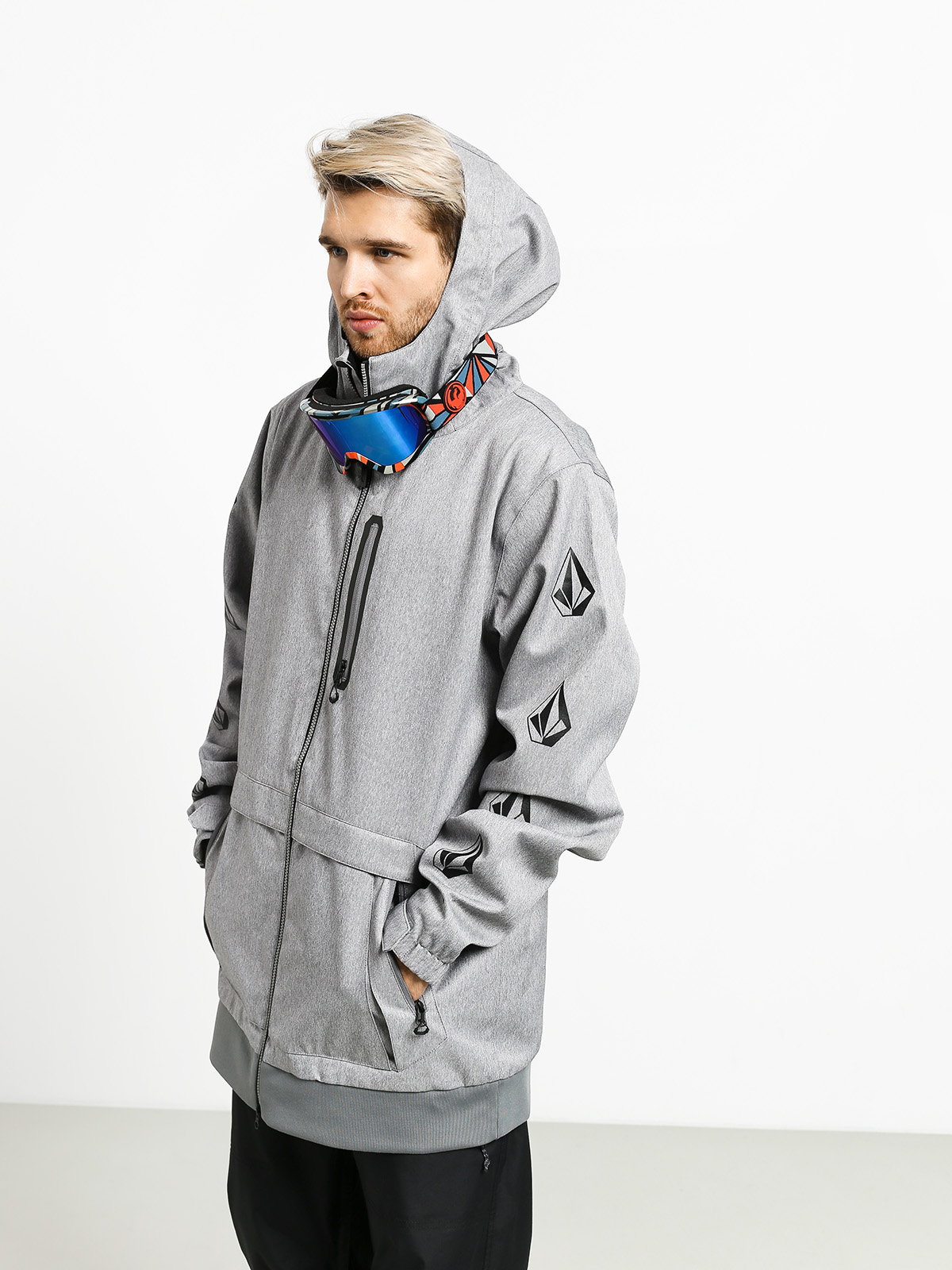Męska Kurtka snowboardowa Volcom D.S. Long (hgr)