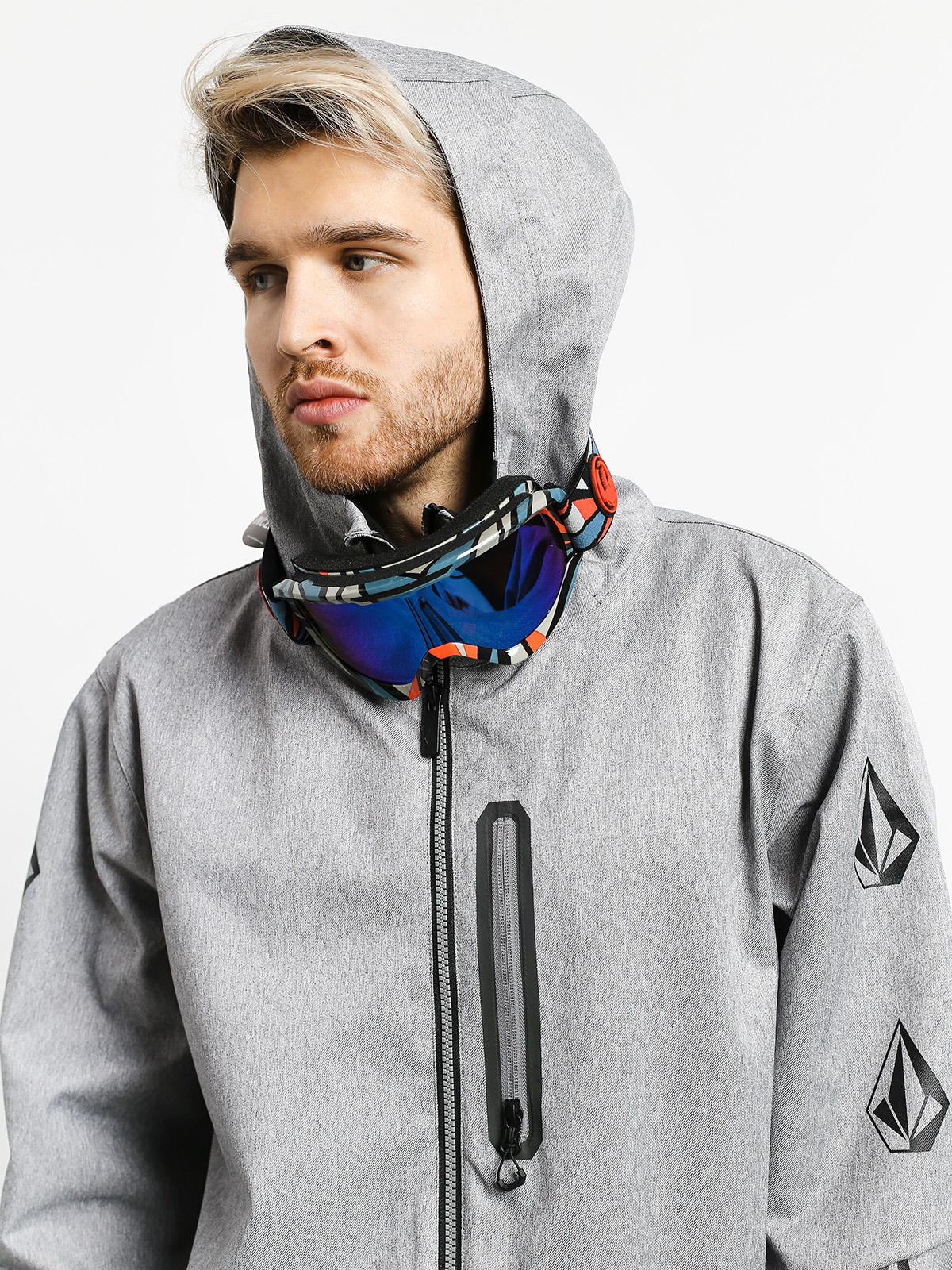 Męska Kurtka snowboardowa Volcom D.S. Long (hgr)