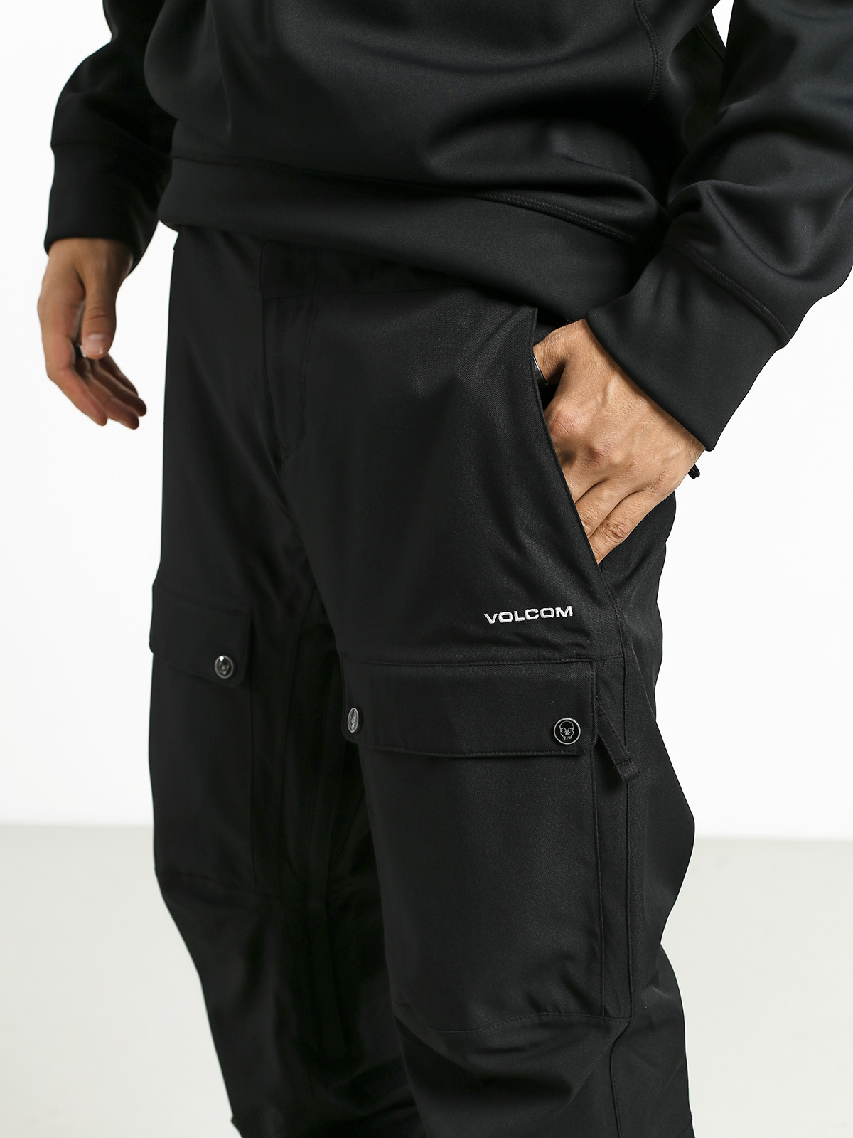 Męskie Spodnie snowboardowe Volcom Pat Moore (blk)