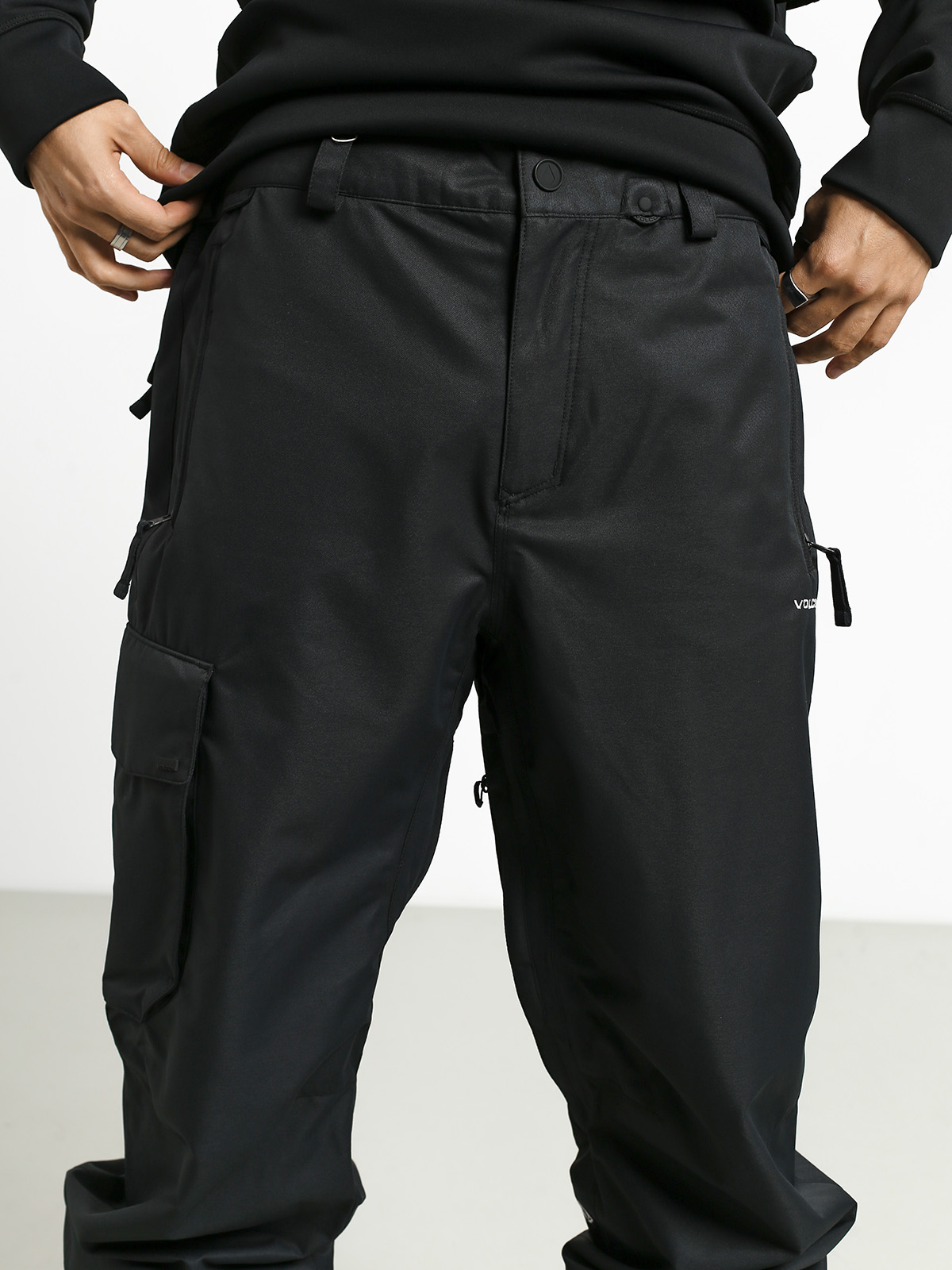 Męskie Spodnie snowboardowe Volcom Ventral (blk)