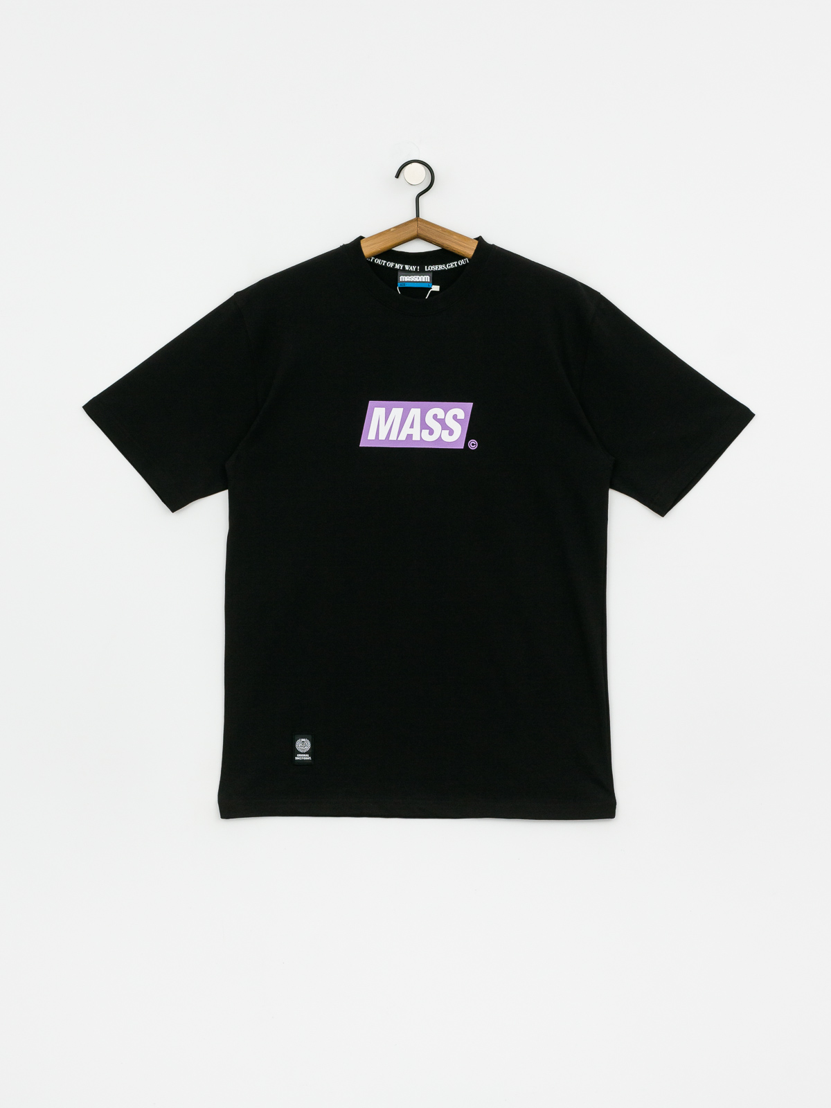 T-shirt MassDnm Big Box Medium Logo (black)