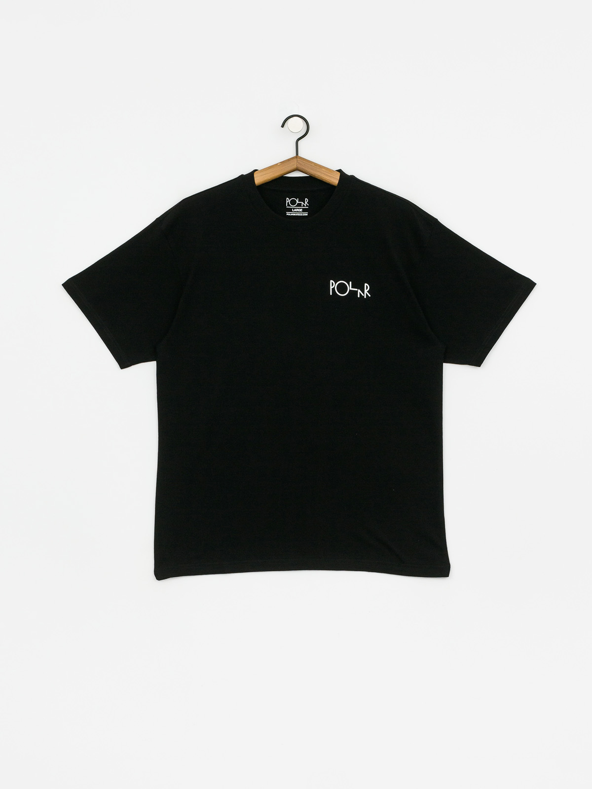T-shirt Polar Skate Stroke Logo (black)