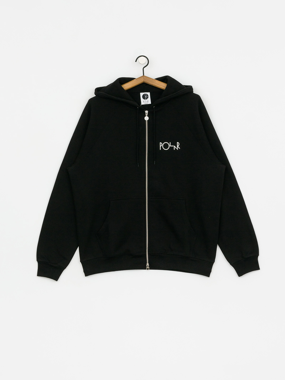 Bluza z kapturem Polar Skate Stroke Logo ZHD (black)