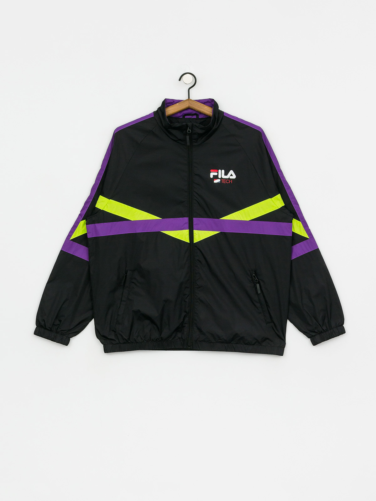 Kurtka Fila Reign (black/tillandsia purple/acid lime)