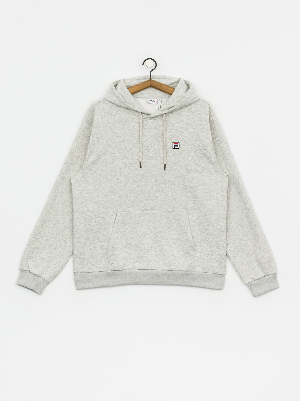 Bluza z kapturem Fila Victor HD (light grey melange bros)