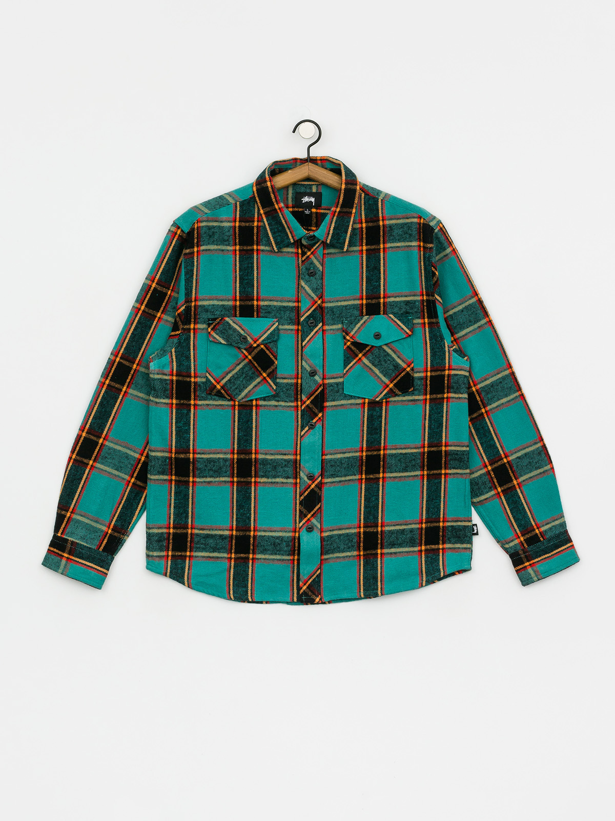 Koszula Stussy Ace Plaid (teal)