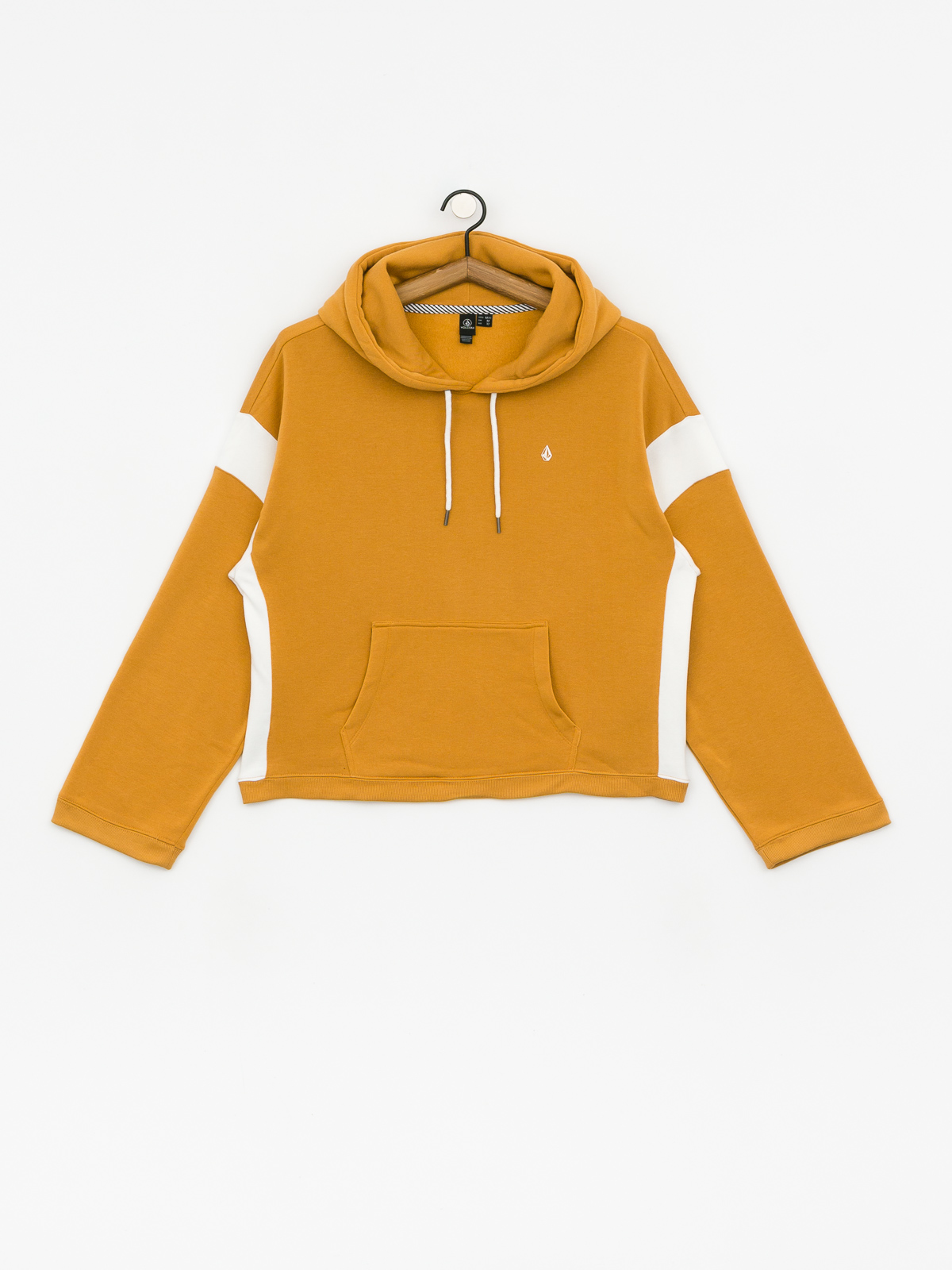 Bluza z kapturem Volcom Rock The Blox HD Wmn (dijon)