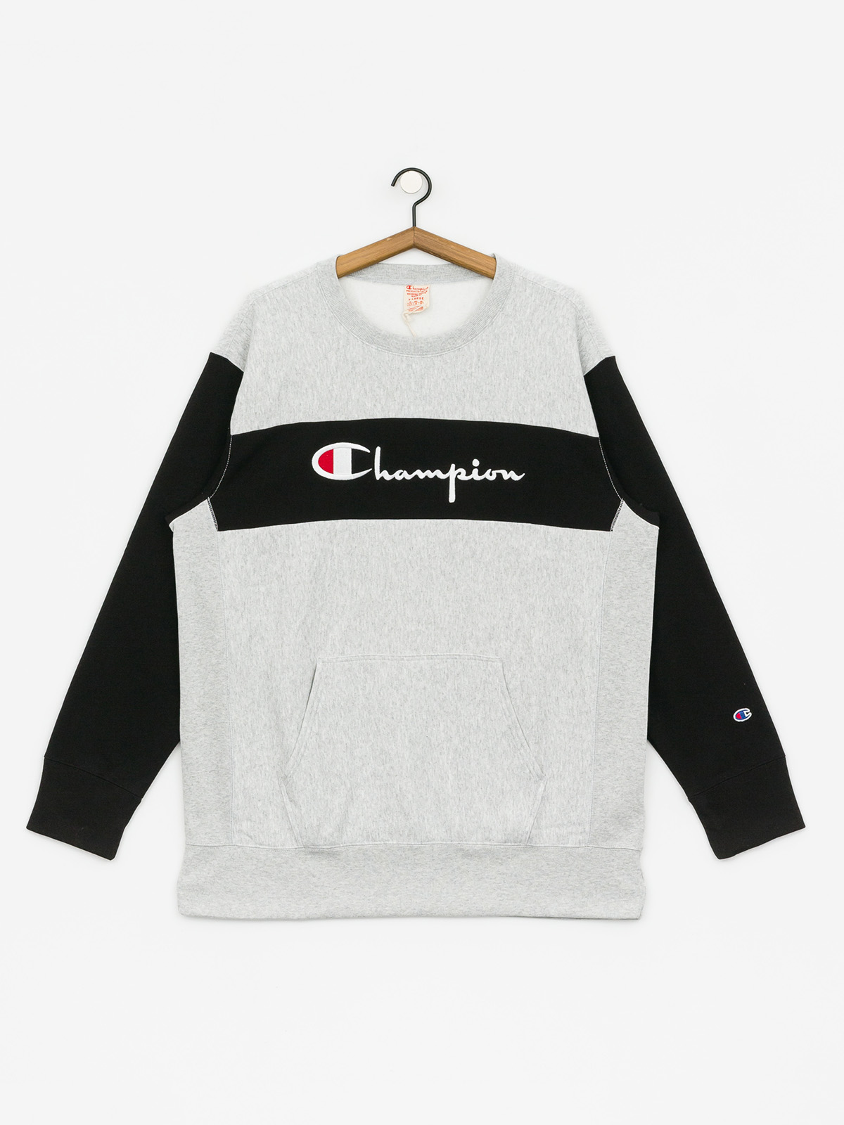 Bluza Champion Premium Crewneck OS (loxgm/nbk)