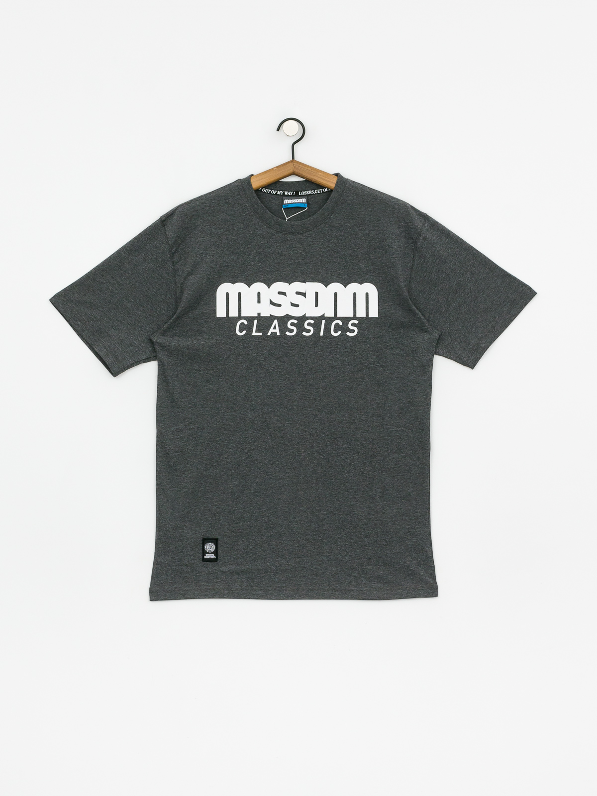 T-shirt MassDnm Classics (dark heather grey)