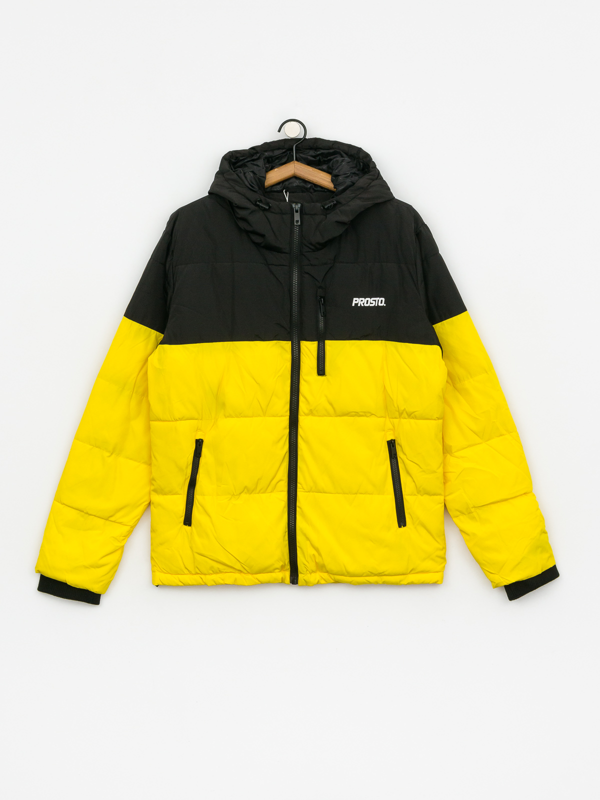 Kurtka Prosto Winter Adament (black/yellow)