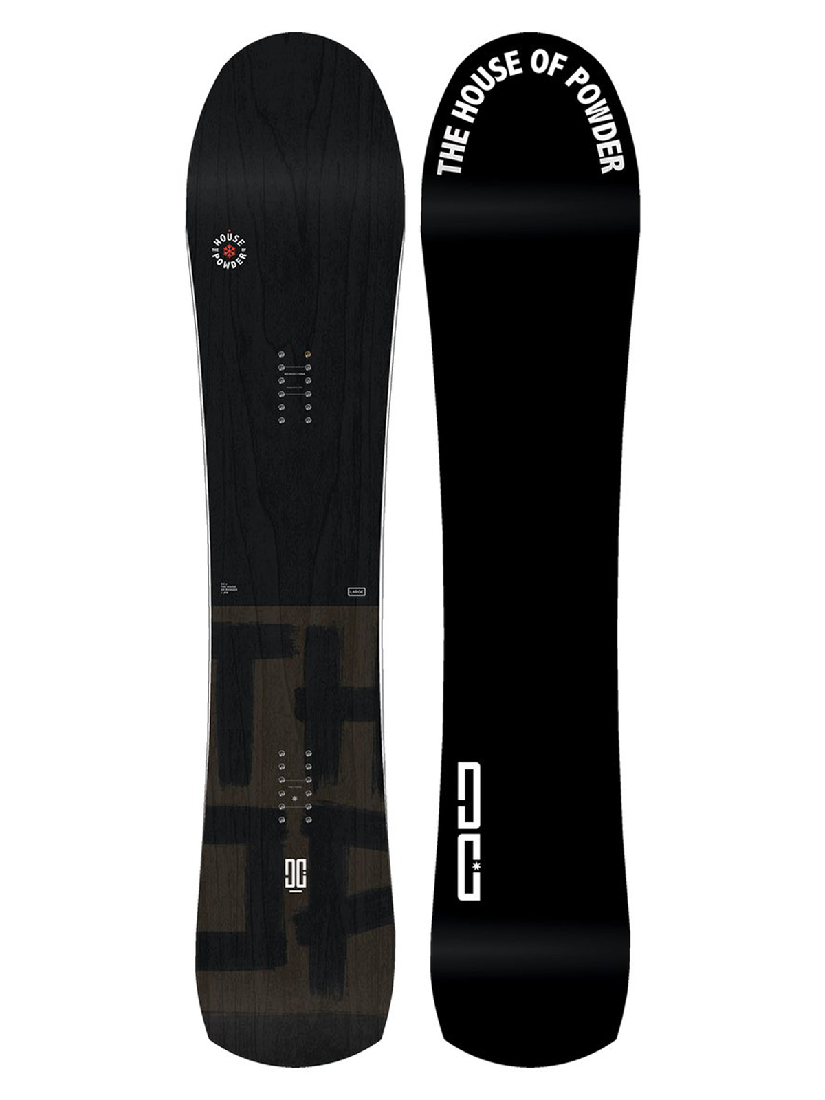 Męska Deska snowboardowa DC Hr (black/white)