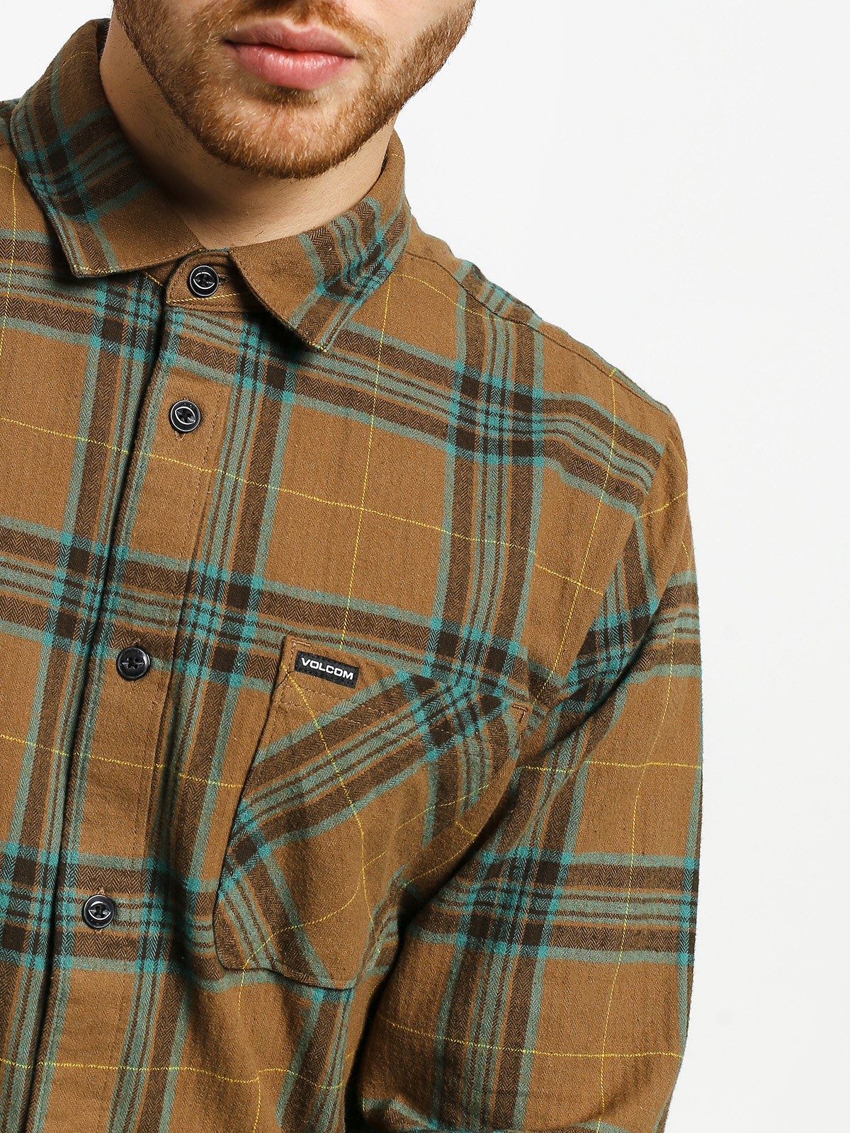 Koszula Volcom Caden Plaid (mud)